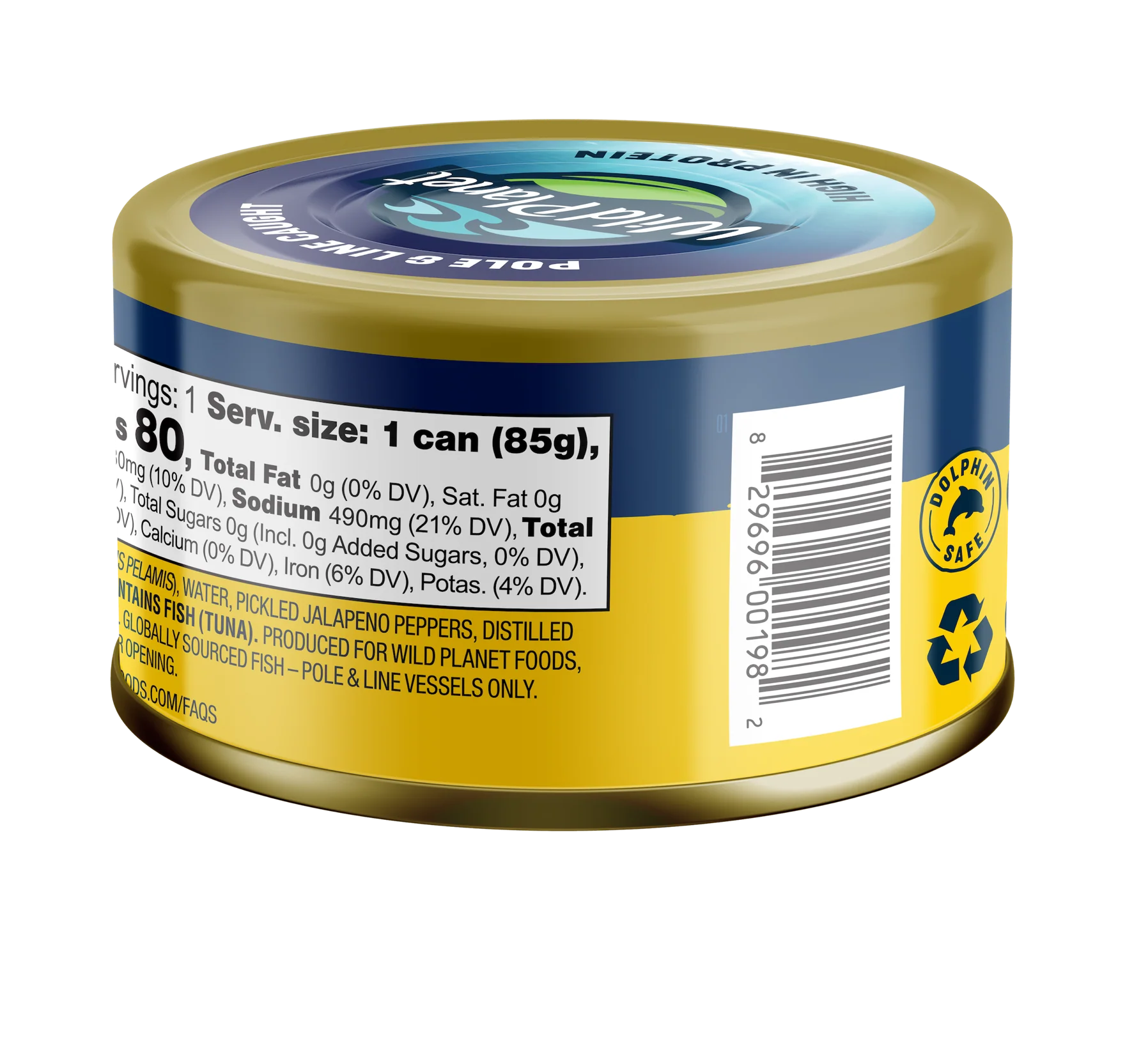 Premium Skipjack Wild Light Tuna with Jalapeño - Image 3