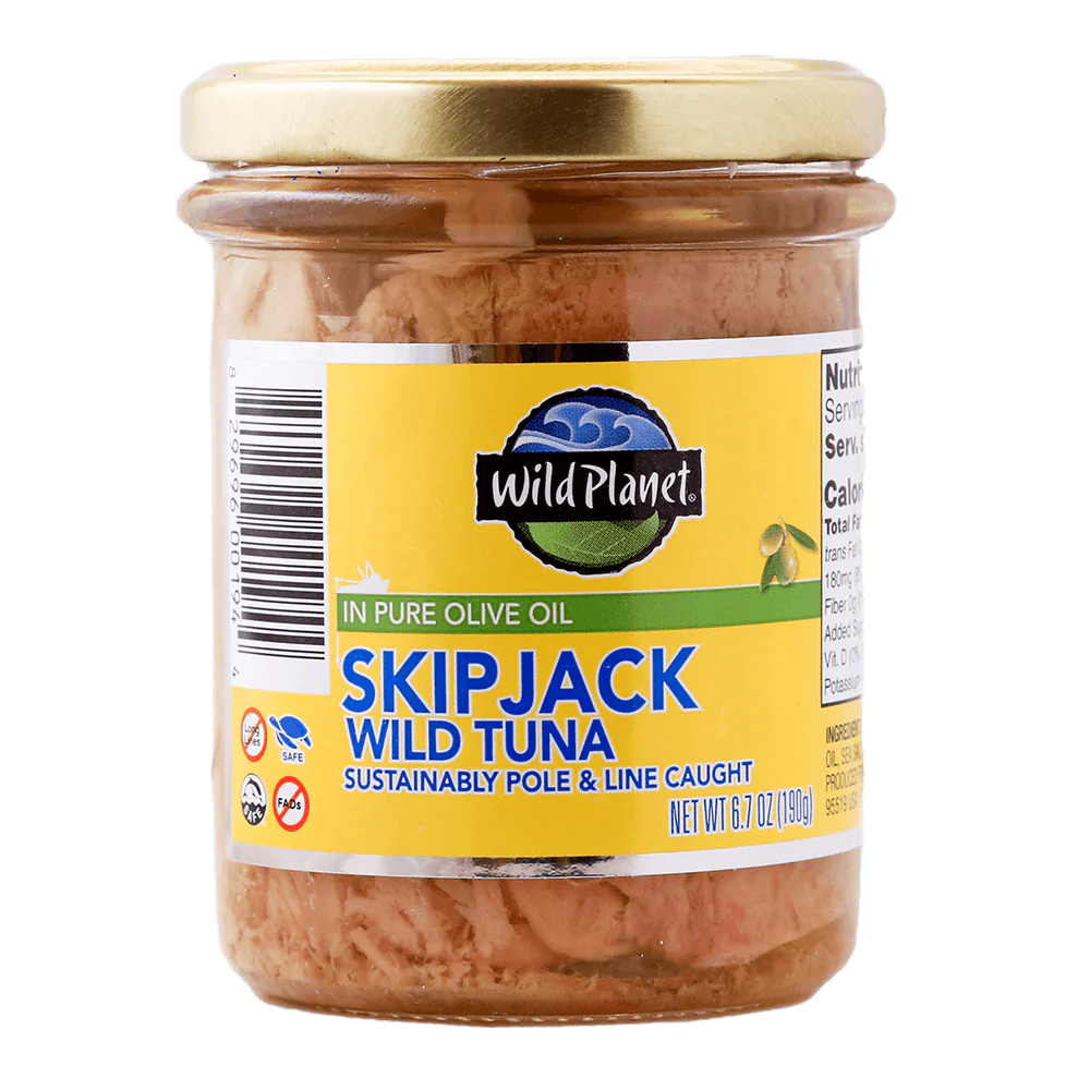 Skipjack Wild Tuna in Pure Olive Oil
